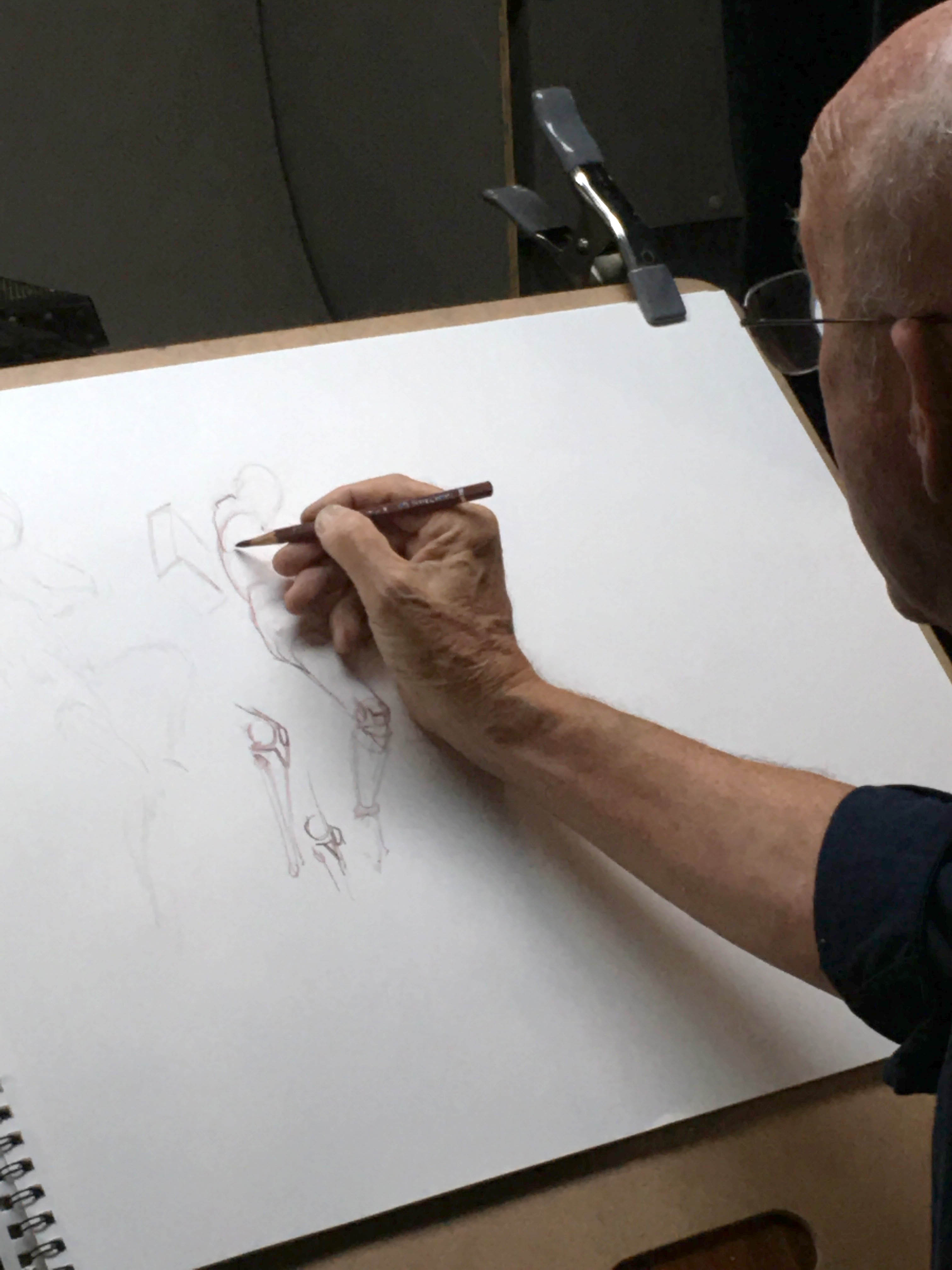 constructive figure drawing
